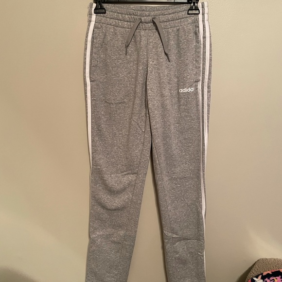 Gray Adidas sweatpants - Picture 1 of 4